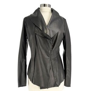 GIMO'S Women's Lightweight Leather Jacket EU 46